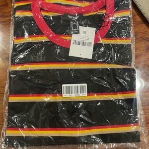 Forever 21 Mens Striped T-Shirt